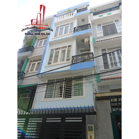 Cho thuê nhà Quận Bình Thạnh, hẻm đường Nguyễn Hữu Cảnh. Giá : 14 triệu/tháng.