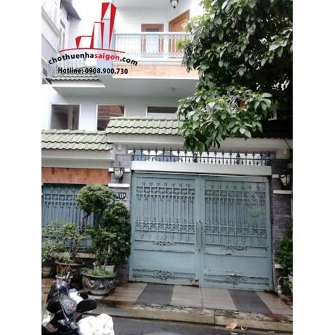 cho thuê biệt thự khu biệt thự him lam, đường phổ quang quận tân bình, giá 2000$/tháng