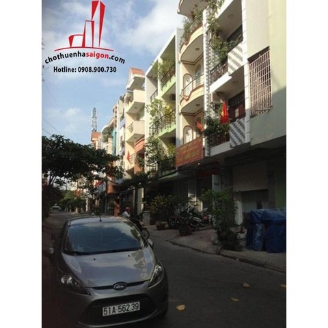 cho thuê nhà nguyên căn hẽm đường nguyễn hữu cảnh, quận bình thạnh, giá 23tr/tháng