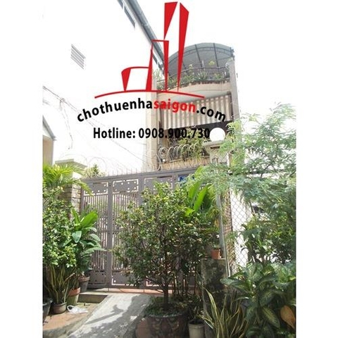 cho thuê nhà nguyên căn quận 3, đường cách mạng tháng 8, giá 25tr.