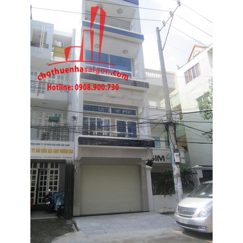 Cho thuê nhà quận Bình Thạnh, mặt tiền đường D5
