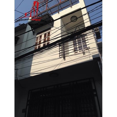 cho thuê nhà nguyên căn hẽm đường nguyễn cửu vân, phường 17,quận bình thạnh, giá cho thuê:10tr/tháng