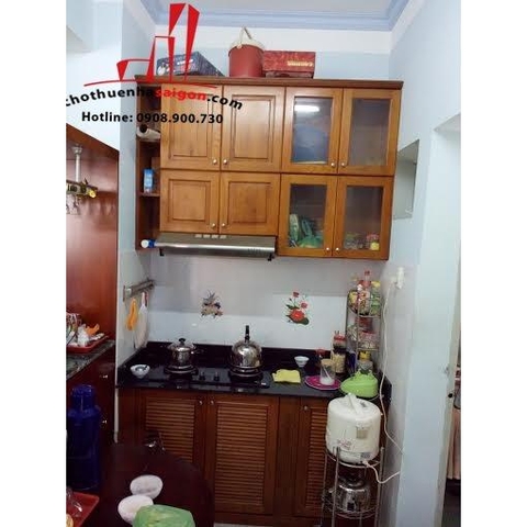 cho thuê căn hộ đầy đủ tiện nghi tại lô F chung cư Đào Duy Từ, Thành Thái, P14, Quận 10