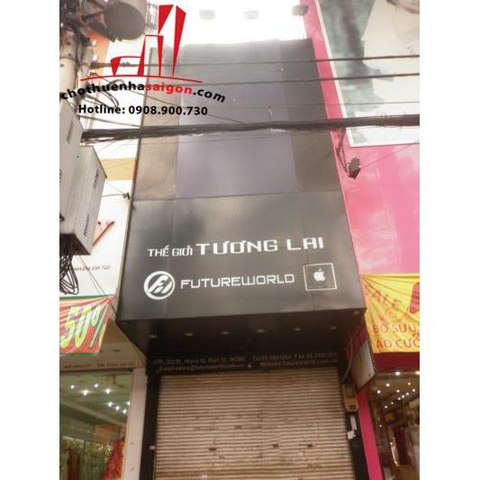 cho thuê nhà nguyên căn trung tâm quận 10,mặt tiền đường 3/2, giá thương lượng