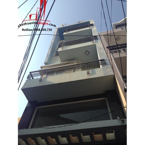 Cho thuê nguyên căn nhà trệt, lửng, 3 lầu HXH đường  Phan Văn Trị, F.11, Bình Thạnh