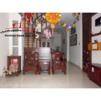 cho thuê nhà nguyên căn đường trần quốc toản,quận 3, giá 1600$/tháng