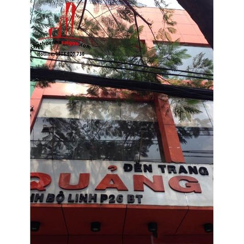 cho thuê nhà mặt tiền đường đinh bộ lĩnh, quận bình thạnh, giá cho thuê: thương lượng