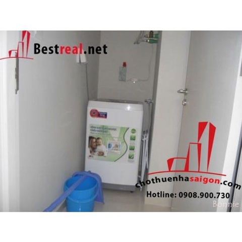 Cho thuê căn hộ city garden lầu 8 dt 70m, giá 900$