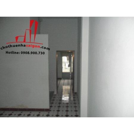 cần cho thuê nhà nguyên căn hẽm đường nguyễn hữu cảnh, quận bình thạnh, giá 10tr
