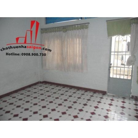 cần cho thuê nhà nguyên căn hẽm đường nguyễn hữu cảnh, quận bình thạnh, giá 10tr