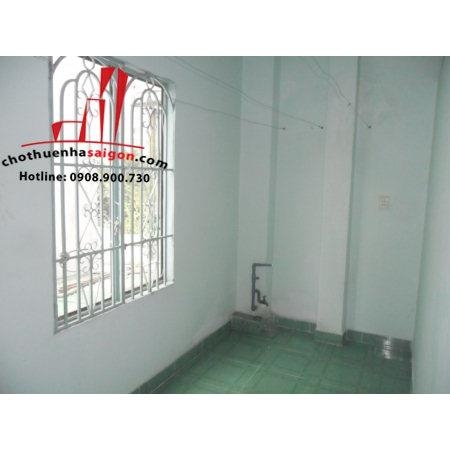 cần cho thuê nhà nguyên căn hẽm đường nguyễn hữu cảnh, quận bình thạnh, giá 10tr