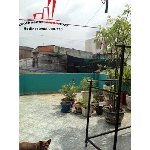 cần cho thuê nhà nguyên căn đường lê văn sỹ, quận 3 giá 15tr/tháng
