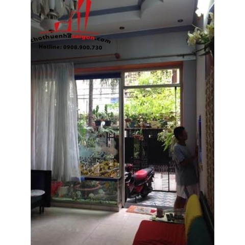 cần cho thuê nhà nguyên căn đường lê văn sỹ, quận 3 giá 15tr/tháng