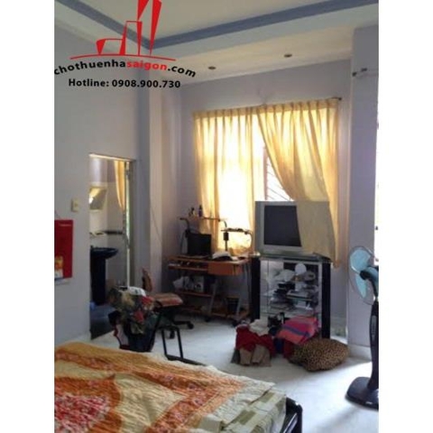 cần cho thuê nhà nguyên căn đường lê văn sỹ, quận 3 giá 15tr/tháng