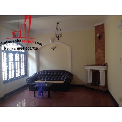 cho thuê biệt thự đường nguyễn văn đậu, quận bình thạnh, giá cho thuê:40tr/tháng