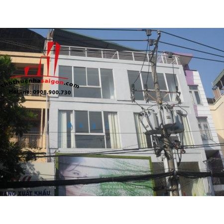 cho thuê nhà nguyên căn mặt tiền đường lê văn sỹ, quận phú nhuận, giá 80tr/tháng, thương lượng