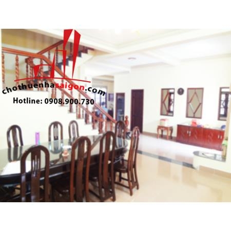 cho thuê villa sân vườn đường trần não, quận 2