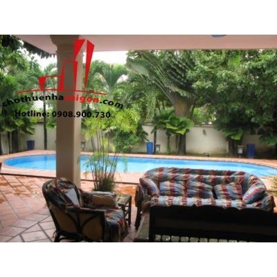 cho thuê biệt thự thảo điền quận 2,  đường nguyễn văn hưởng gía 1800$/tháng