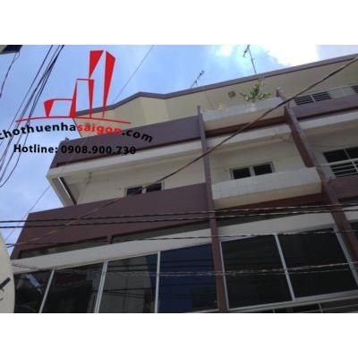 cho thuê nhà nguyên căn mặt tiền đường trương quyền, quận 3, giá 1600$/tháng