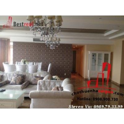 cho thuê căn penhoue Saigon Pearl, tọa lạc tại đường nguyễn hữu cảnh , quận bình thạnh, giá 4500$