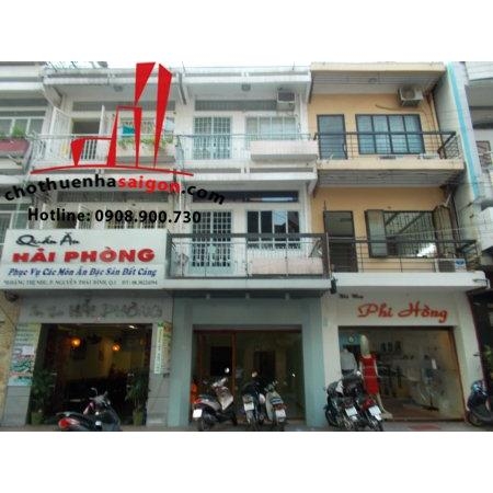cho thuê nhà nguyên  căn mặt  tiền đường đặng thị nhu, quận 1