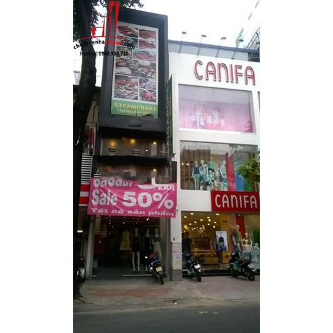 cho thuê nhà nguyên căn mặt tiền đường nguyễn trãi quận 1, giá cho thuê:4000$/tháng