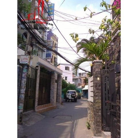 cho thuê nhà nguyên căn hẽm đường nguyễn văn đậu, quận bình thạnh, giá cho thuê:13tr/tháng