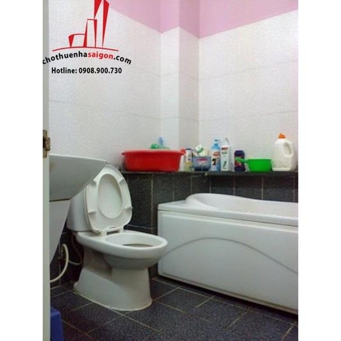 cho thuê nhà nguyên căn hẽm đường nguyễn văn đậu, quận bình thạnh, giá cho thuê:13tr/tháng