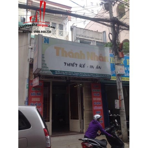 cho thuê nhà nguyên căn mặt tiền đường lương hữu khánh quận 1, giá cho thuê:60tr/tháng