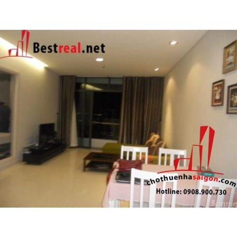 Cho thuê căn hộ city garden lầu 10 dt 70m, giá 950$
