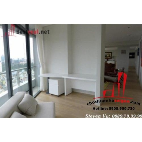 cho thuê căn hộ city garden căn lầu cao , giá 6000$