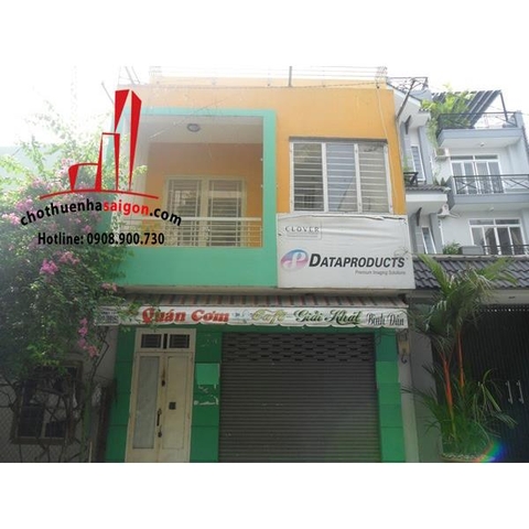 Cho thuê nhà Quận Bình Thạnh, hẻm đường Nguyễn Hữu Cảnh. Giá : 8 triệu/tháng.