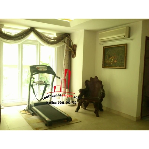 Cho thuê Villa quận Bình Thạnh - hẻm xe hơi đường D2. Giá 3000 usd/tháng