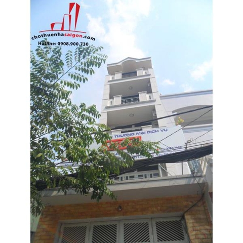 cho thuê nhà nguyên căn mặt tiền đường d1, quận bình thạnh, giá 1100$/tháng