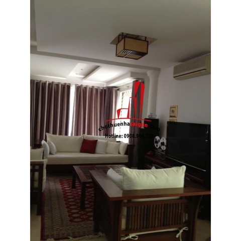 Cho thuê Villa quận Bình Thạnh - hẻm xe hơi đường D2. Giá 3000 usd/tháng