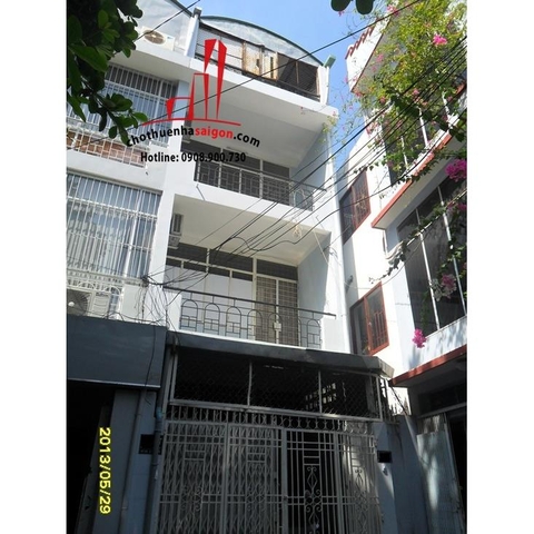 Cho thuê nhà nguyên căn Quận Bình Thạnh, hẻm xe hơi đường Đinh Tiên Hoàng. Giá: 18 triệu/tháng.