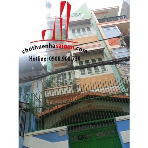 cho thuê nhà nguyên căn quận 3, đường lê văn sĩ, giá 28tr.