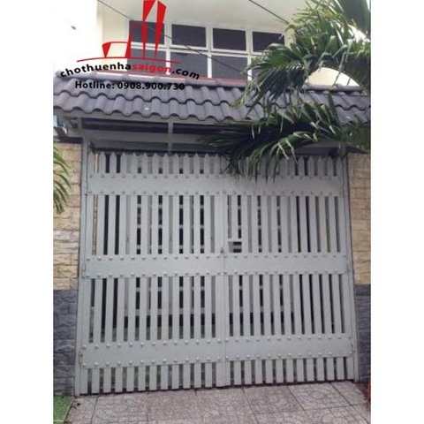 cho thuê nhà nguyên căn hẽm đường chu văn an, quận bình thạnh, giá 15tr/tháng
