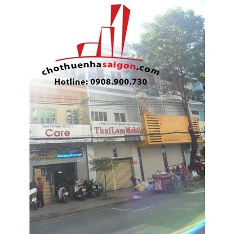cho thuê nhà nguyên căn quận 3, đường võ văn tần, giá 3200$.