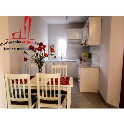 cho thuê căn hộ seviced apment quận phú nhuận, đường nguyễn văn đậu giá cho  thuê:650$/tháng