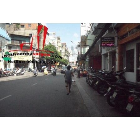 cho thuê nhà nguyên căn mặt tiền đường lê thị riêng, quận 1