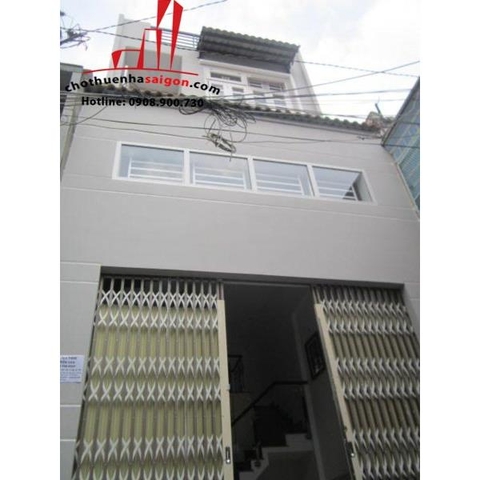 cho thuê nhà nguyên căn đường ngô tất tố, phường 19, quận bình thạnh, giá 12tr
