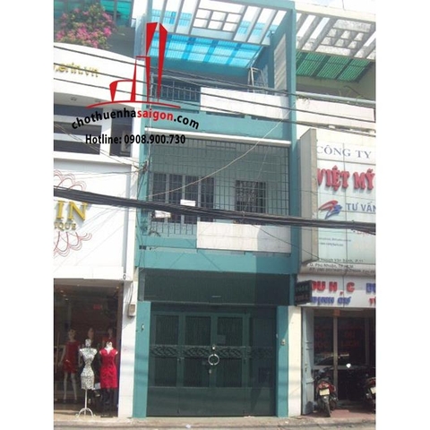 Cho thuê nhà quận Phú Nhuận, mặt tiền đường Huỳnh Văn Bánh, quận Phú Nhuận, Giá: 20 Triệu