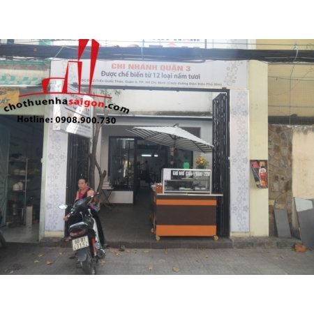 cho thuê nhà nguyên căn mặt tiền đường trần quốc thảo, quận 3