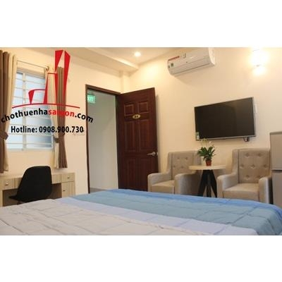 cần cho thuê căn hộ servid apment đường hai bà trưng quận 3, giá cho thuê:450$/tháng