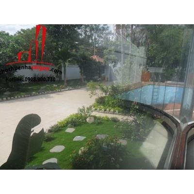 cho thuê biệt thự mặt tiền đường xuân thủy, phường thảo điền quận 2, giá cho thuê :3800$/tháng