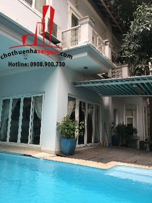 cần cho thuê villa đường nguyễn văn hưởng quận 2, giá cho thuê:3000$/tháng