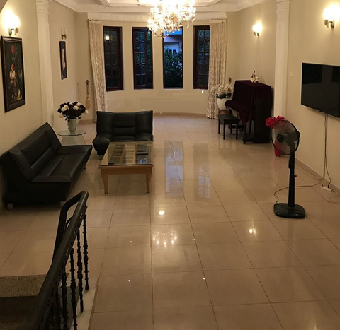 cho thuê nhà quận tân bình , khu biệt thự hồng long giá 45tr/tháng