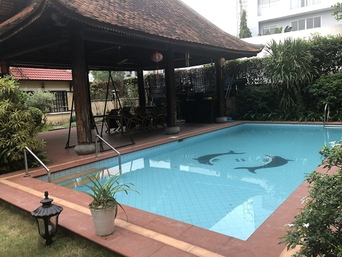 cho thuê biệt thự khu combound đường nguyễn văn hưởng quận 2 giá cho thuê:5000$/tháng