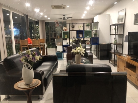 cho thuê villa quận bình thạnh, khu đường bình quới giá 1500$
